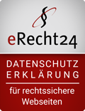 Datenschutzerklärung durch eRecht 24 Premium